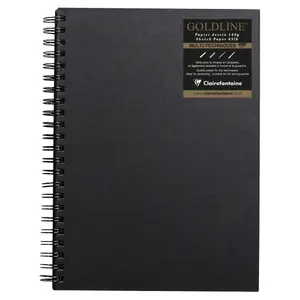 Carnet collé A4 64 feuilles Clairefontaine Goldline RI image-0