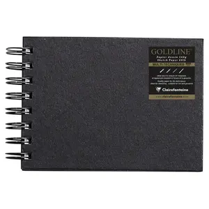 Quaderno incollato a6 64 fogli Clairefontaine Goldline RI image-0