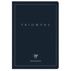 96-stronicowy notatnik w linie Clairefontaine Triomphe Platinum image-0