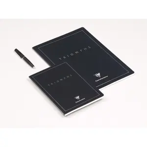 96-stronicowy notatnik w linie Clairefontaine Triomphe Platinum image-1