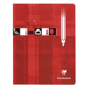 Notitieboekje met 32 genaaide bladzijden Clairefontaine image-0