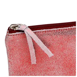 Flad toilettas i ruskind Clairefontaine Ruby image-3