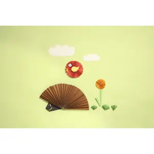 Pacchetto da 25 fogli di carta colorata riciclata Clairefontaine 120g image-1