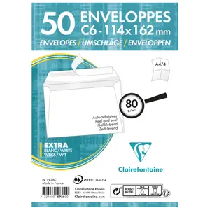 Busta autoadesiva Clairefontaine (x50) image-1