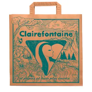 Papiertragetasche im Querformat Clairefontaine FSC image-0