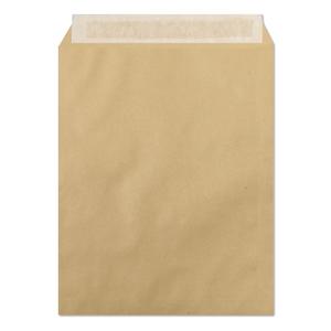 Selvklæbende kuvert 260x330 Clairefontaine Kraft Mille raies (x500)