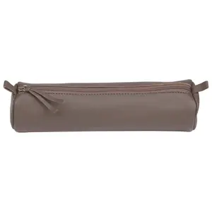Astuccio rotondo in pelle colorata Clairefontaine image-1