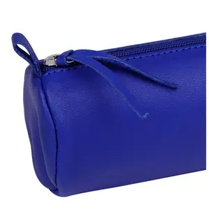 Trousse ronde en cuir teinté Clairefontaine image-4