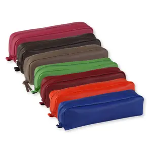 Estuche rectangular de cuero tintado Clairefontaine image-1