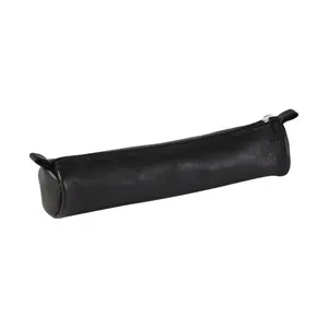 Kleines rundes Etui aus Leder Clairefontaine image-0