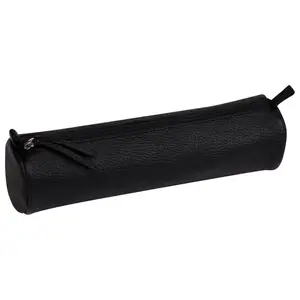 Trousse ronde en cuir vieilli Clairefontaine image-0
