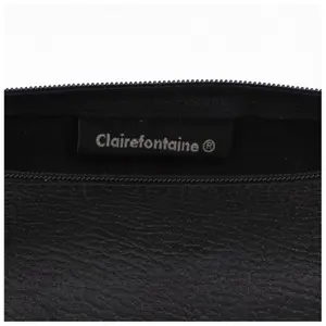 Trousse ronde en cuir vieilli Clairefontaine image-3