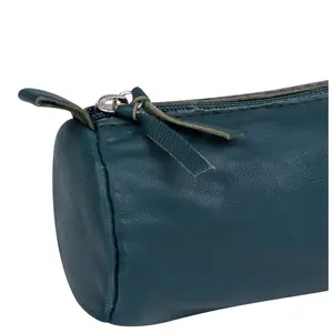 Trousse ronde en cuir teinté Clairefontaine image-3
