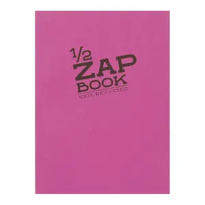 Geleimtes Notizbuch a6 80 Blatt Clairefontaine 1/2 Zap Book image-0