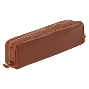 Estuche rectangular de cuero Clairefontaine image-0