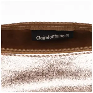 Rundt læderetui Clairefontaine Cuirisé image-5