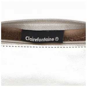 Astuccio rotondo in pelle Clairefontaine Cuirisé image-3
