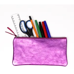 Astuccio piatto in pelle Clairefontaine Cuirisé image-1
