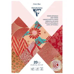 Risma di carta artigianale da 20 fogli A4 Clairefontaine image-0