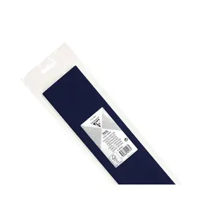 Saszetka z 1 złożonym arkuszem papieru crepe 75% Clairefontaine image-1