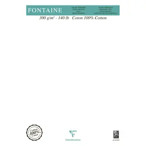 Ramita de papel de 25 hojas para pruebas A5 Clairefontaine Fontaine Torchon image-0