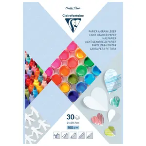 Zeichenblockpapier mit 30 Blättern in hochwertiger Qualität Clairefontaine A4 image-0