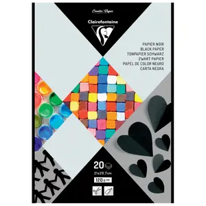 Papel de dibujo de calidad superior 20 hojas A4 Clairefontaine image-1