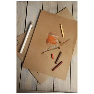 Kraft paper roll Clairefontaine 275g image-1