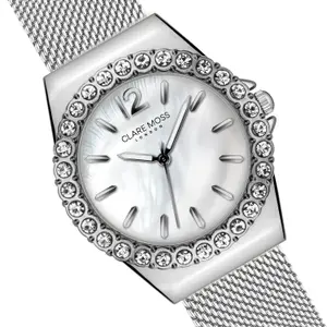 Relógio feminino Clare Moss Mayfair Mesh image-1