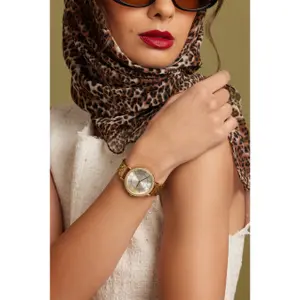 Relógio feminino Clare Moss Porcelain Link image-1