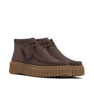 Women's Suede Boat Shoes Clarks Torhill Moss image-2
