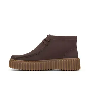 Women's Suede Boat Shoes Clarks Torhill Moss image-3