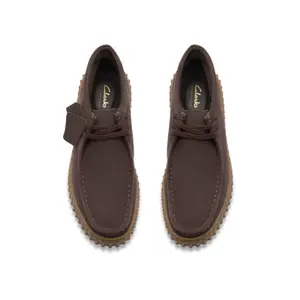 Women's Suede Boat Shoes Clarks Torhill Moss image-4