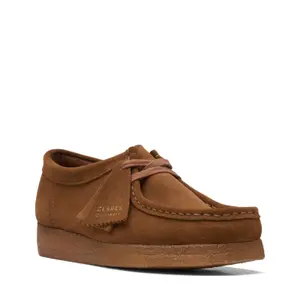 Women's Suede Boat Shoes Clarks Wallabee image-1