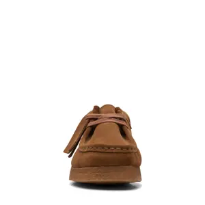 Women's Suede Boat Shoes Clarks Wallabee image-4