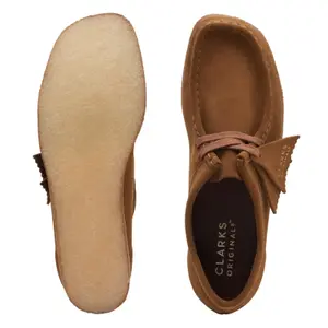 Women's Suede Boat Shoes Clarks Wallabee image-6
