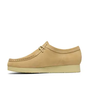 Suede boat shoes Clarks Wallabee Lite image-3