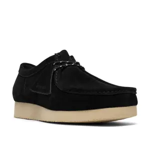 Suede boat shoes Clarks Wallabee Lite image-1