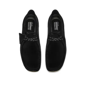 Suede boat shoes Clarks Wallabee Lite image-4
