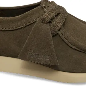 Women's Suede Boat Shoes Clarks Wallabee Lite image-6