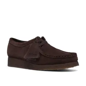 Scarpe da barca in suede donna Clarks Wallabee image-1