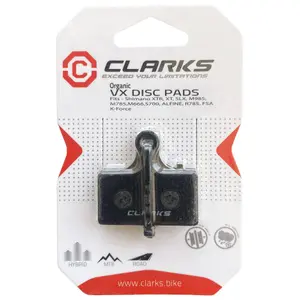 Pastiglie dei freni Clarks Cycle Systems Shimano XTR, XT, SLX, M985, M785, M666, S700 image-1