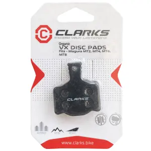 Pastiglie dei freni Clarks Cycle Systems Magura MT2, MT4, MT6, MT8 image-1