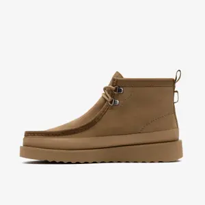 Wedge shoes for kids Clarks WallabeeFTR2Hi image-1