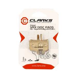 Ein Paar hydraulische Bremsbeläge Clarks Cycle Systems Hayes HFX Nine Mag MX1 Meca Promax image-1