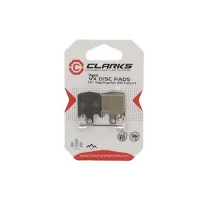 Ein Paar organische Bremsbeläge Clarks Cycle Systems Hope Enduro4 Dh4 M4 image-1