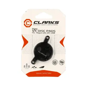 Σετ από οργανικά τακάκια φρένων Clarks Cycle Systems Magura Julie 2001-2008 image-1