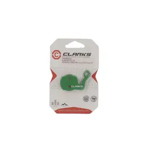 Ett par organiska bromsbelägg Clarks Cycle Systems Magura Marta 2009 Louise 2007 Julie Hp image-1