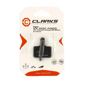 Ζευγάρι οργανικών τακακιών φρένων adapt Clarks Cycle Systems Shimano image-1