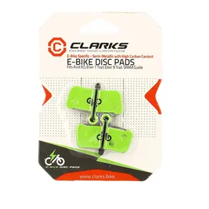Halbmetallische Bremsbeläge Clarks Cycle Systems E Bike Vae Sram Elixir (x4) image-1